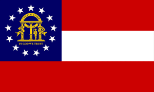 GEORGIA STATE FLAG
