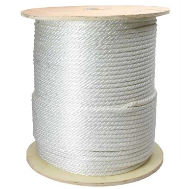 solid braided nylon halyard ( heavy duty flag rope )