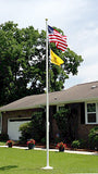 RESIDENTIAL CONE TAPERED FIBERGLASS FLAGPOLE