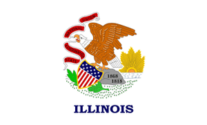 ILLINOIS STATE FLAG