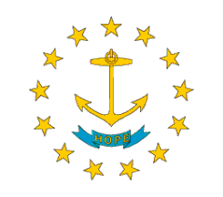 RHODE ISLAND STATE FLAG