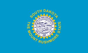 SOUTH DAKOTA STATE FLAG